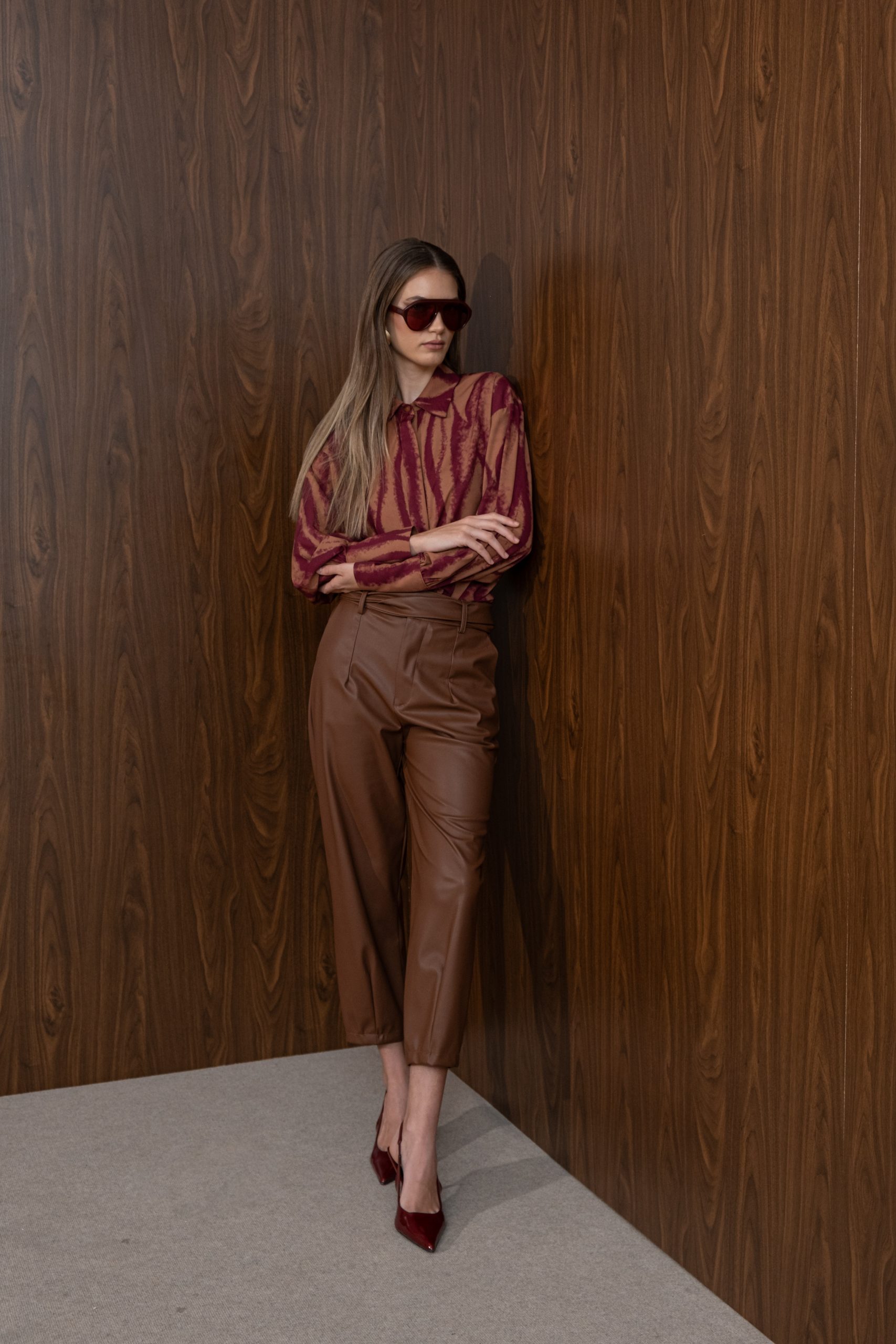 DSCF8723 Lazio Camel Pants - Image 1