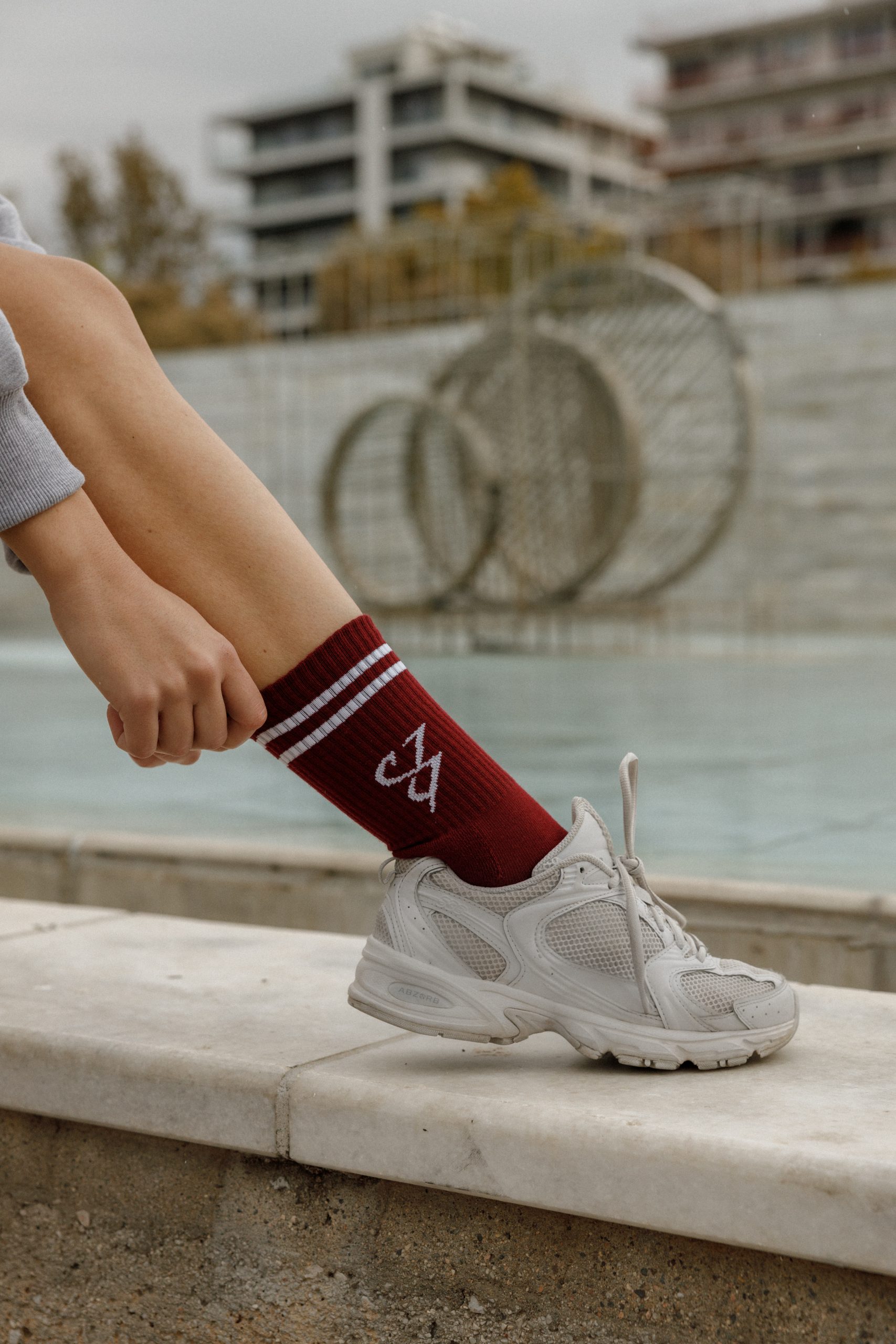 3ED85404-8C9F-4B44-8BBF-B72043590498-scaled Socks Burgundy - Image 1