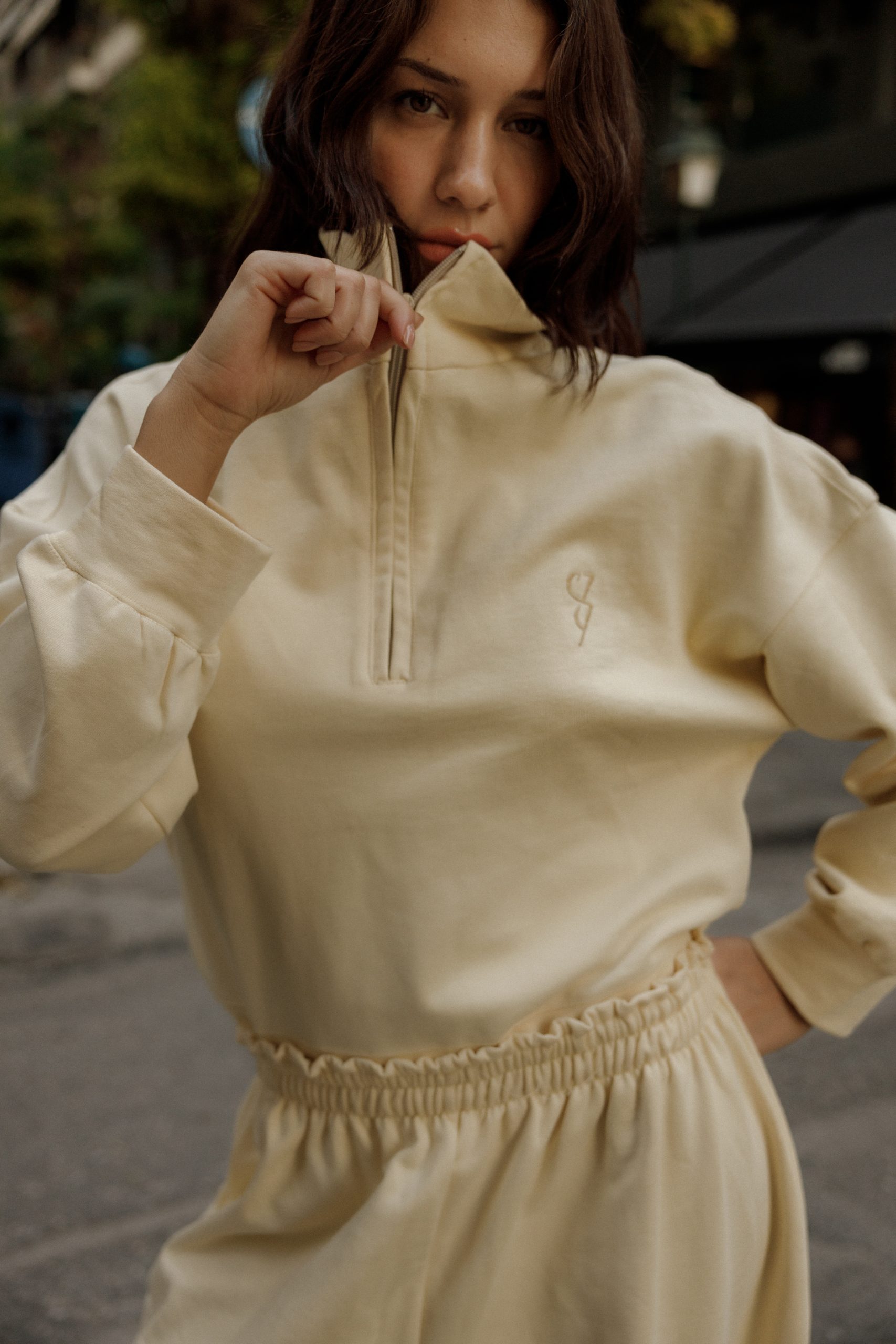 78576B14-4FB6-46B6-B3BC-C7A0A38A07AC-scaled Half Zip Lemon Yellow - Image 1