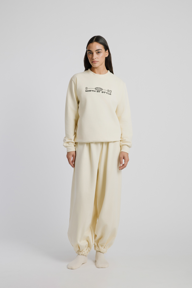 Evoto Lemon Yellow Sweatpants - Image 1