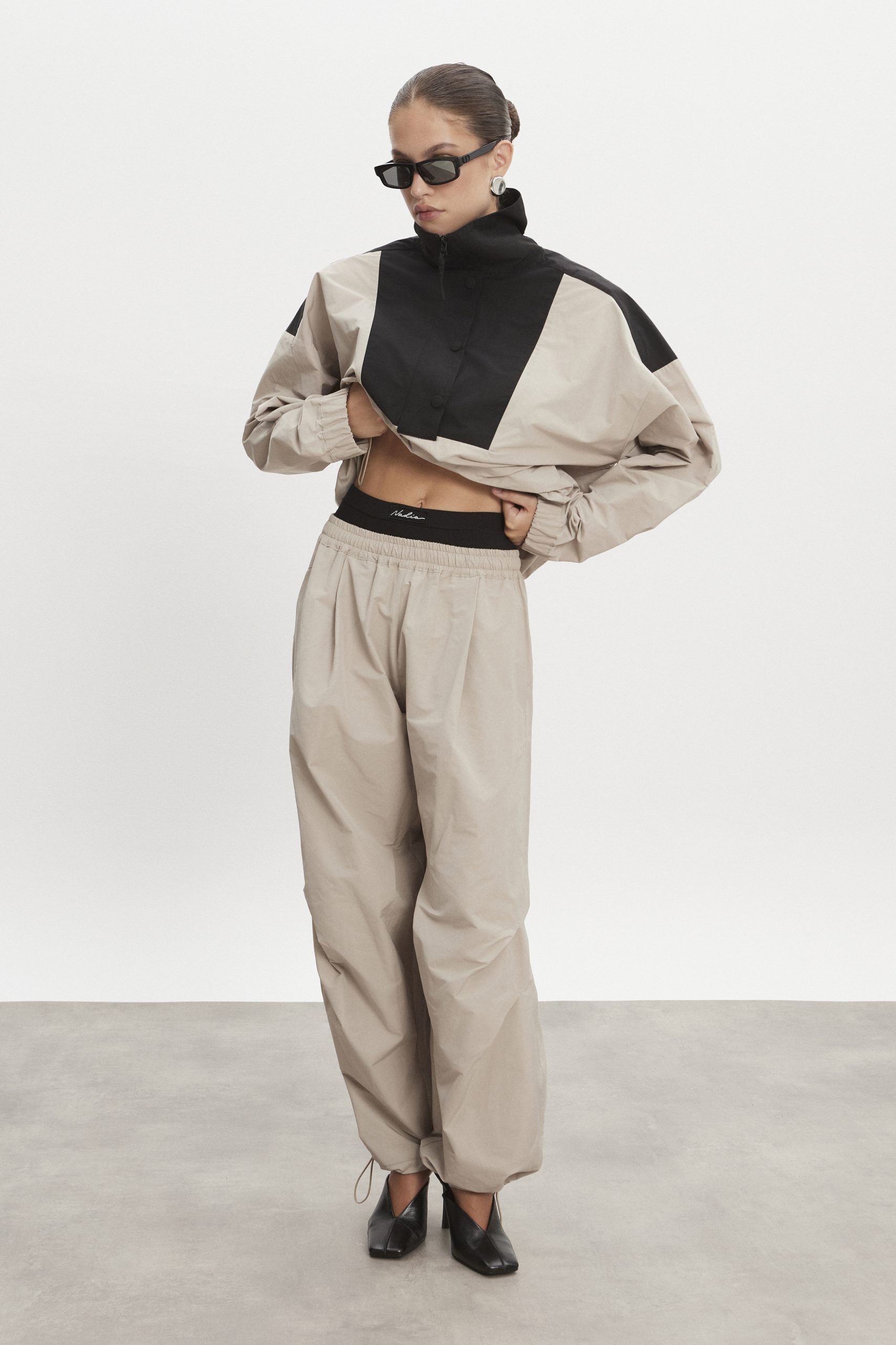 Nadia_Rapti_EshopPreFall_0120086 copy PAOLO TRACKPANTS GREIGE - Image 1