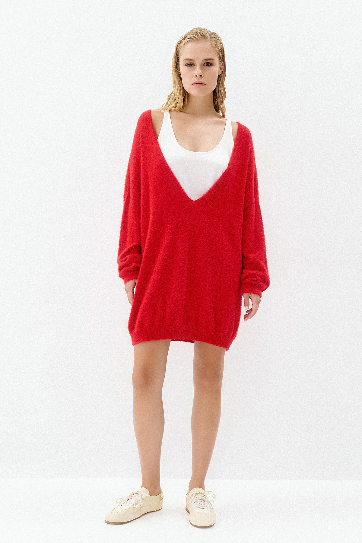 2026_07_23-Dolce-Domenica3819 Noelle Knit | Red - Image 1