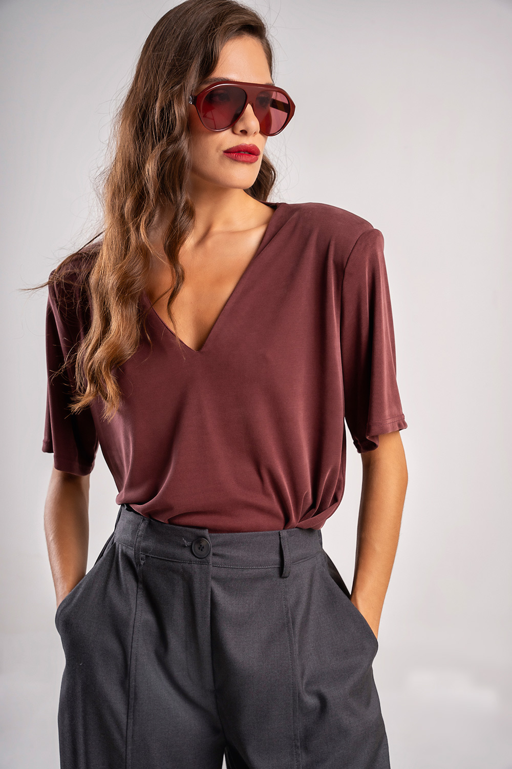 DSC02559 Silk Blouse | In 5 Colours - Image 1